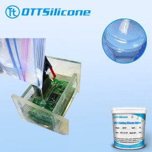 addition cured electronic potting silicone